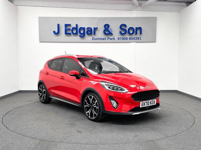 Ford Fiesta 1.0 EcoBoost Hybrid mHEV 155 Active X Edition 5dr Hatchback Petrol Red