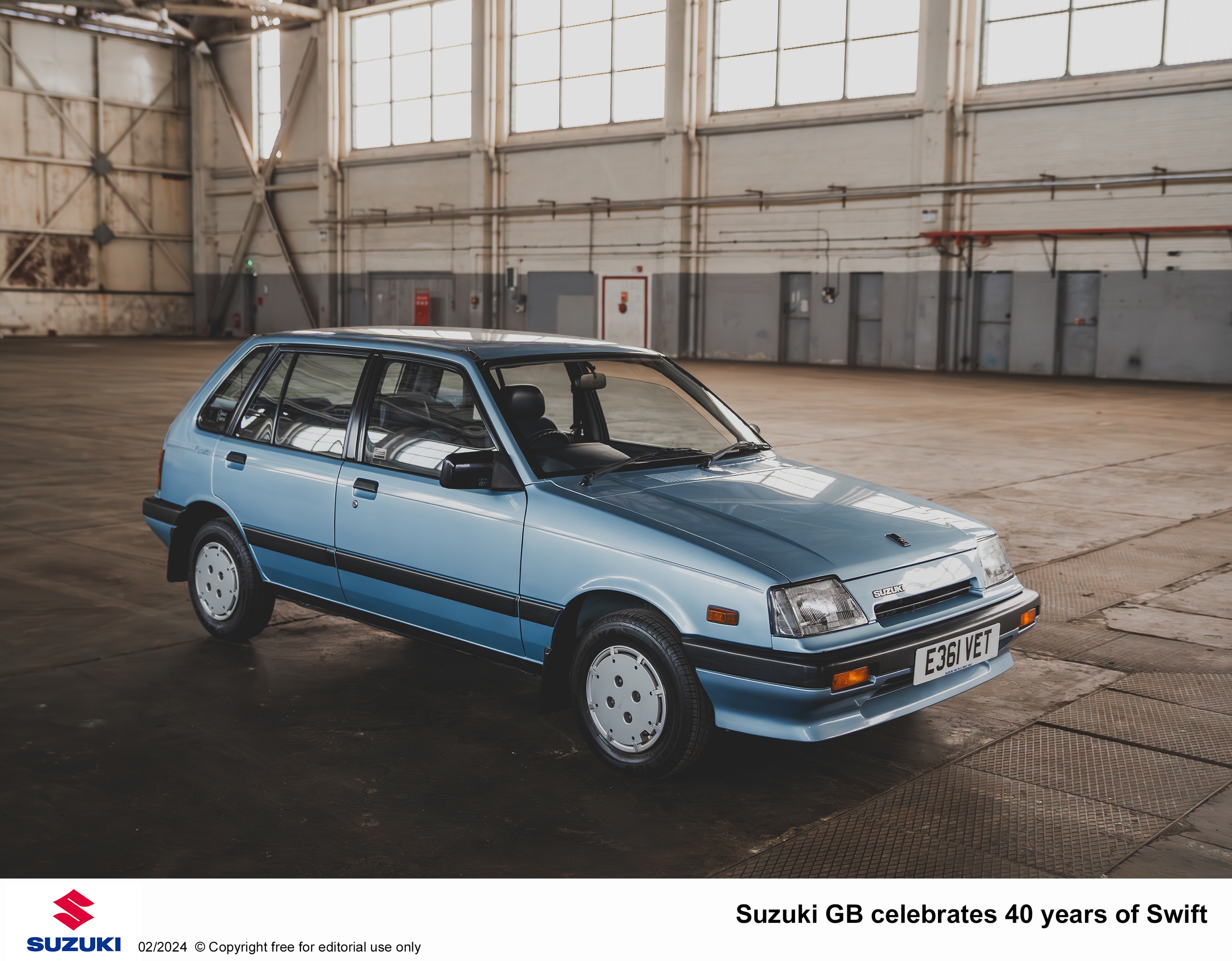 Suzuki GB celebrates 40 years of Swift