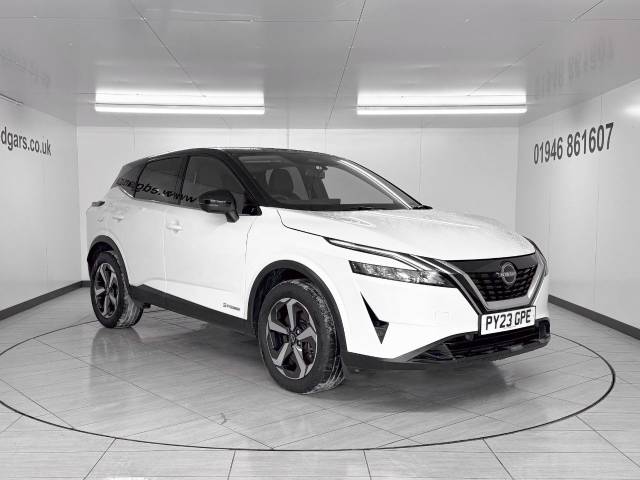 Nissan Qashqai 1.5 E-Power N-Connecta 5dr Auto Hatchback Hybrid White
