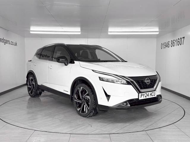 Nissan Qashqai 1.5 E-Power Tekna+ 5dr Auto Hatchback Hybrid White