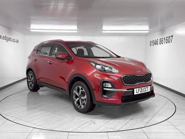 Kia Sportage 1.6 GDi ISG 2 5dr Estate Petrol Red