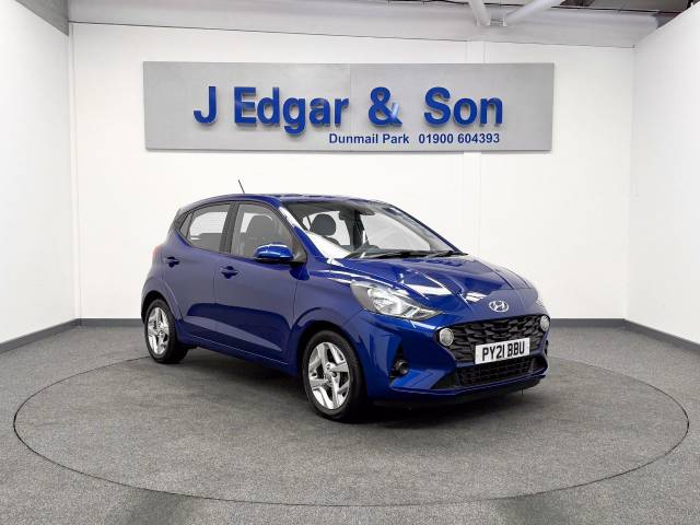 Hyundai i10 1.0 SE Connect Hatchback Petrol Blue