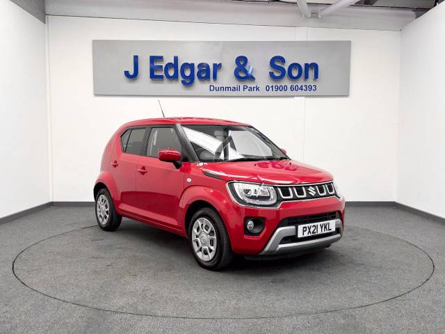 Suzuki Ignis 1.2 Dualjet 12V Hybrid SZ3 5dr Hatchback Petrol Red