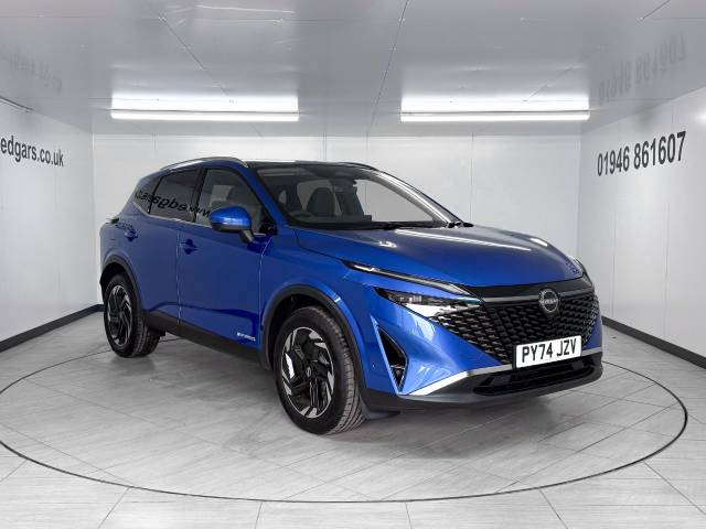 Nissan Qashqai 1.5 E-Power N-Connecta 5dr Auto Hatchback Petrol / Electric Hybrid Blue