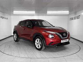 NISSAN JUKE 2021 (71) at J Edgar & Son Ltd Frizington