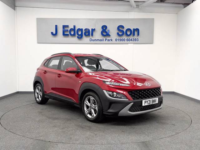 Hyundai Kona 1.0 TGDi 48V MHEV SE Connect 5dr Hatchback Petrol Red