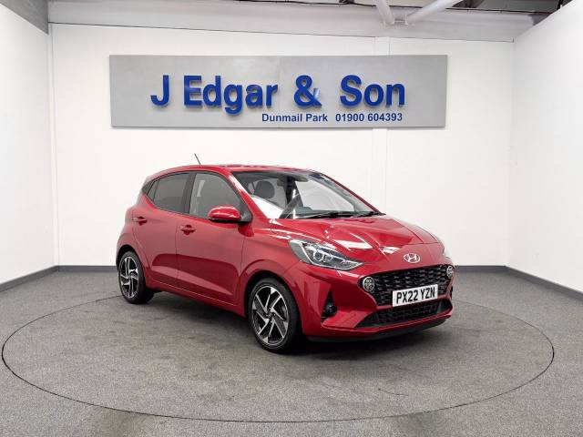 Hyundai i10 1.0 MPi Premium 5dr Auto Hatchback Petrol Red