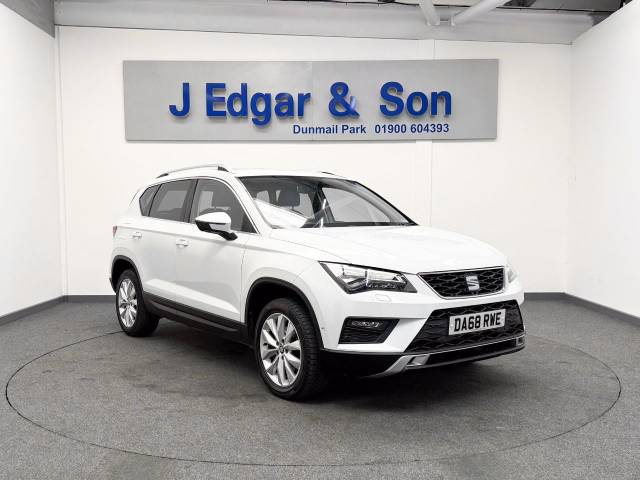 SEAT Ateca 1.0 TSI SE L [EZ] 5dr Hatchback Petrol White