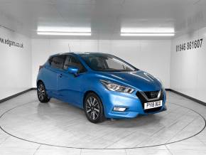 NISSAN MICRA 2018 (18) at J Edgar & Son Ltd Frizington