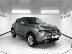 NISSAN JUKE 2018 (68) at J Edgar & Son Ltd Frizington