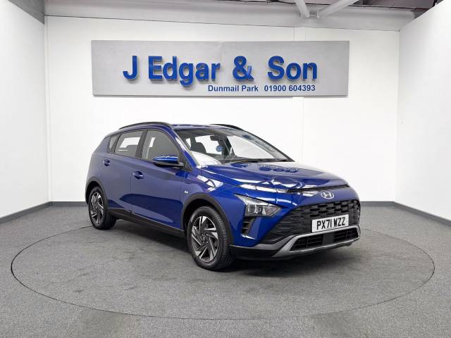 Hyundai Bayon 1.0 TGDi 48V MHEV SE Connect 5dr Hatchback Petrol Blue