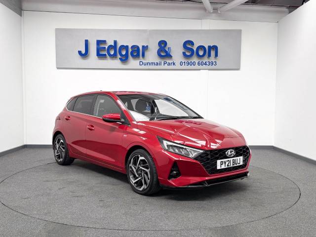 Hyundai i20 1.0T GDi 48V MHD Premium 5dr Hatchback Petrol Red