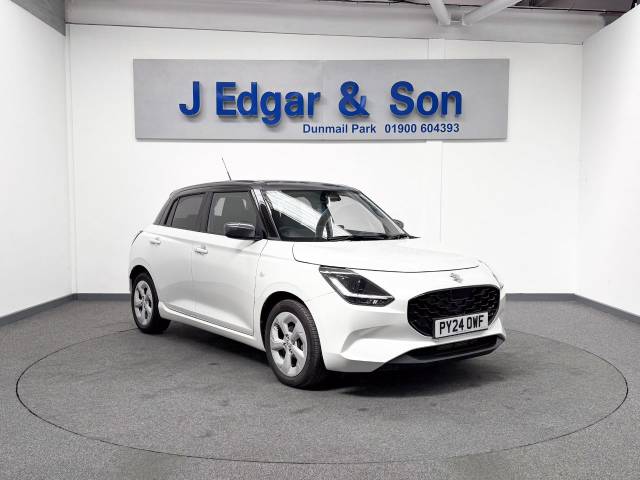 Suzuki Swift 1.2 Mild Hybrid Motion 5dr CVT Hatchback Petrol White