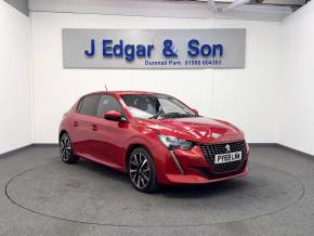 PEUGEOT 208 2020 (69) at J Edgar & Son Ltd Frizington
