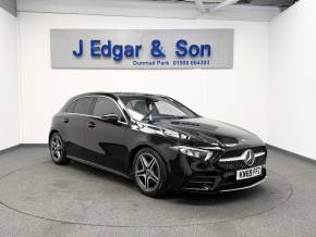 MERCEDES-BENZ A CLASS 2019 (69) at J Edgar & Son Ltd Frizington