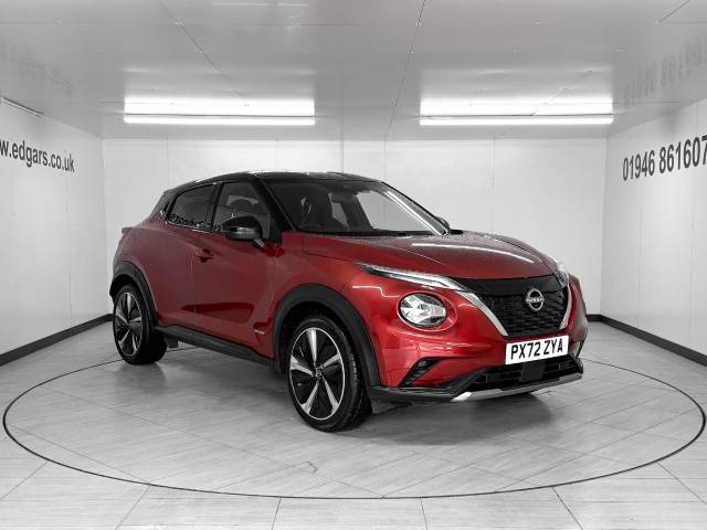 Nissan Juke 1.6 Hybrid Tekna+ 5dr Auto Hatchback Hybrid Red