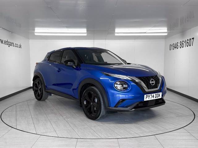 Nissan Juke 1.0 DiG-T Tekna 5dr DCT Hatchback Petrol Blue