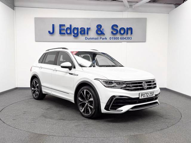Volkswagen Tiguan 2.0 TSI 4Motion R-Line 5dr DSG Estate Petrol White