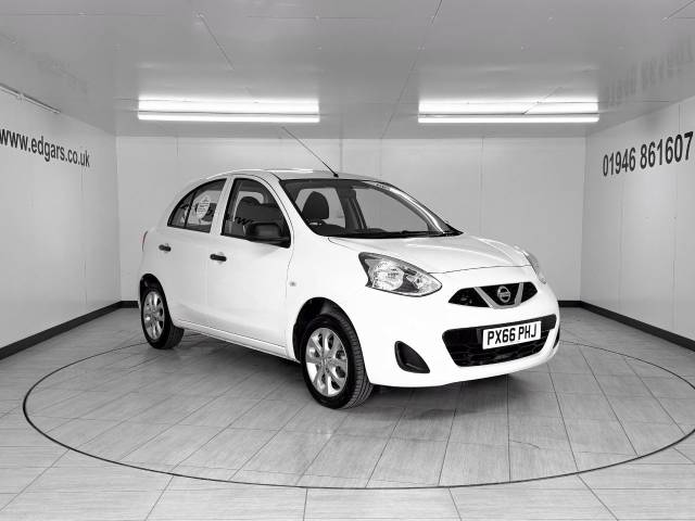 Nissan Micra 1.2 Vibe 5dr Hatchback Petrol White