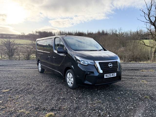 Nissan Primastar 2.0 TEKNA L2 H1 Crew Van Diesel Jet Black