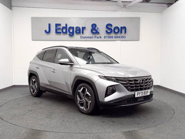 Hyundai Tucson 1.6 TUCSON ULTIMATE T-GDI HEV Estate Hybrid Silver