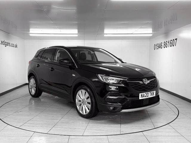 Vauxhall Grandland X 1.2 Turbo Elite Nav 5dr Auto [8 Speed] Hatchback Petrol Black