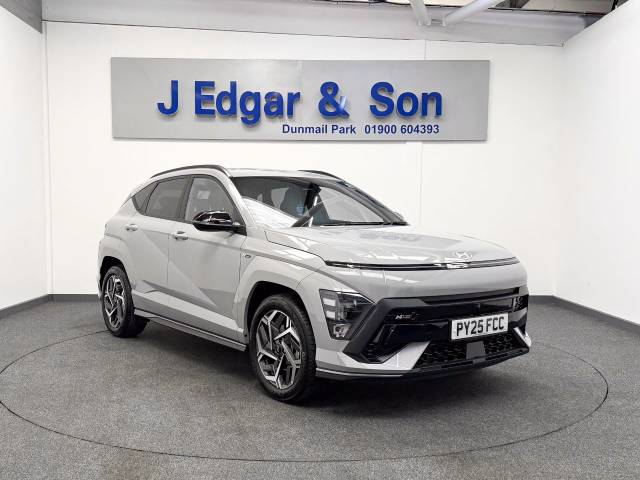 Hyundai Kona 1.6 Hybrid 129 N Line 5dr DCT Hatchback Petrol / Electric Hybrid Grey