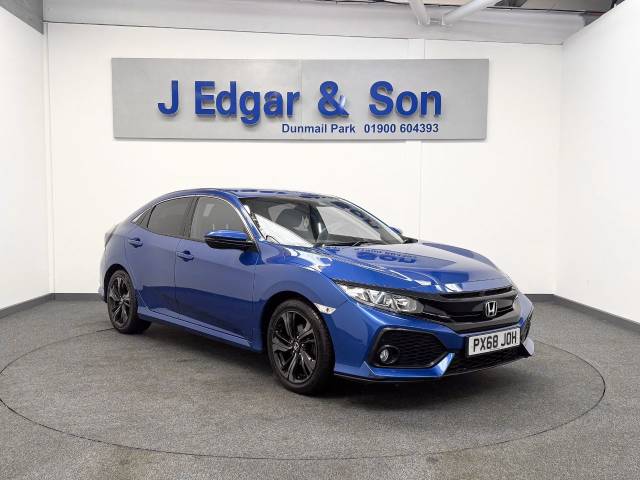 Honda Civic 1.0 VTEC Turbo 126 SR 5dr Hatchback Petrol Blue