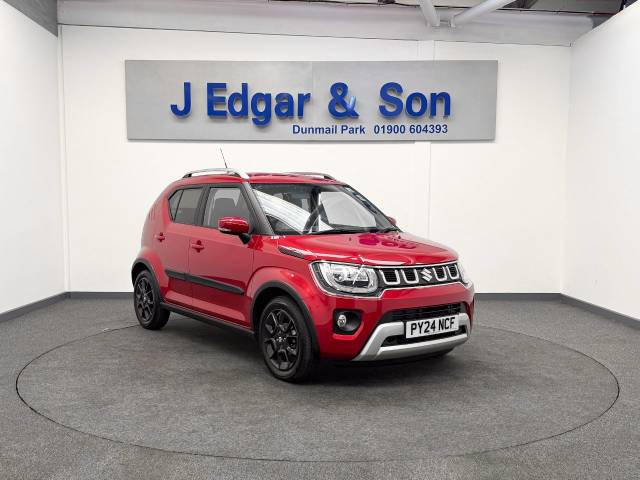Suzuki Ignis 1.2 Dualjet 12V Hybrid SZ5 5dr Hatchback Petrol Red