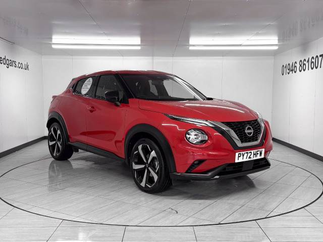Nissan Juke 1.0 DiG-T 114 Tekna 5dr Hatchback Petrol Red