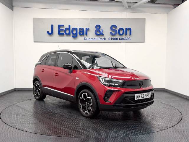 Vauxhall Crossland 1.2 Turbo [130] Ultimate 5dr Auto Hatchback Petrol Red