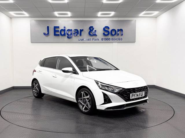 Hyundai i20 1.0T GDi Premium 5dr Hatchback Petrol White