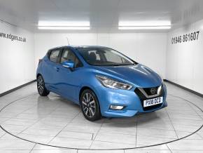 NISSAN MICRA 2018 (18) at J Edgar & Son Ltd Frizington