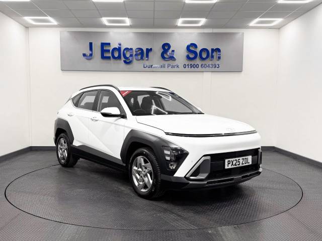 Hyundai KONA 1.6T 138 Advance 5dr DCT Hatchback Petrol White