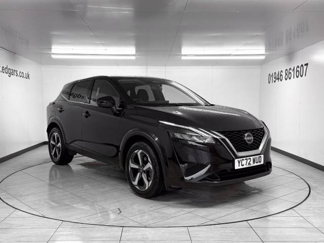 Nissan Qashqai 1.3 DiG-T MH 158 N-Connecta 5dr Xtronic Hatchback Petrol Black