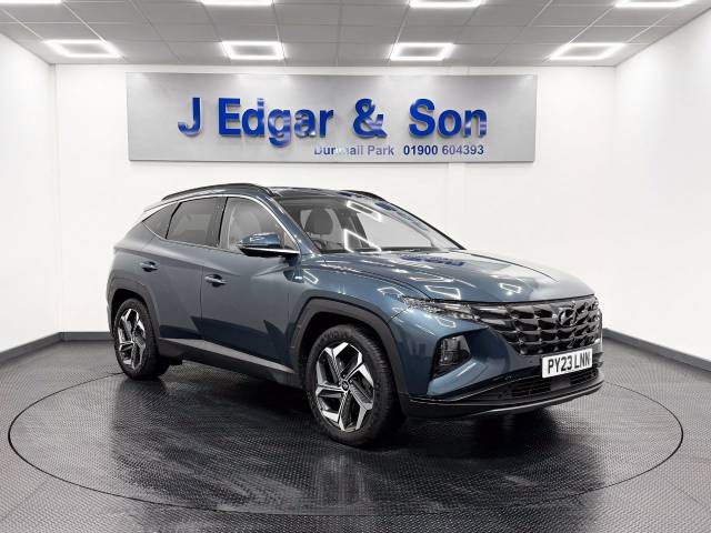 Hyundai TUCSON 1.6 TGDi 48V MHD 180 Ultimate 5dr 4WD DCT Estate Petrol Blue