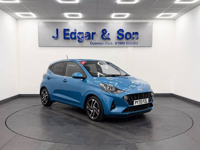 Hyundai i10 1.2 MPi Premium 5dr Auto Hatchback Petrol Turquoise