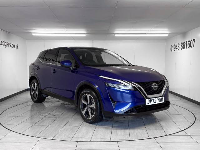Nissan Qashqai 1.3 DiG-T MH N-Connecta 5dr Hatchback Petrol Blue