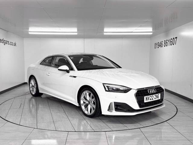 Audi A5 2.0 35 TFSI Sport 2dr S Tronic Coupe Petrol White