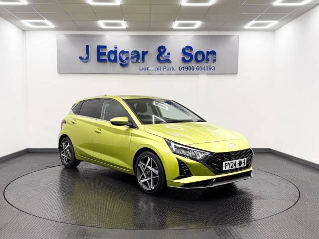 Hyundai i20 1.0T GDi Ultimate 5dr Hatchback Petrol Yellow