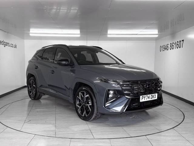 Hyundai TUCSON 1.6T Hybrid N Line 5dr Auto Estate Petrol / Electric Hybrid Grey