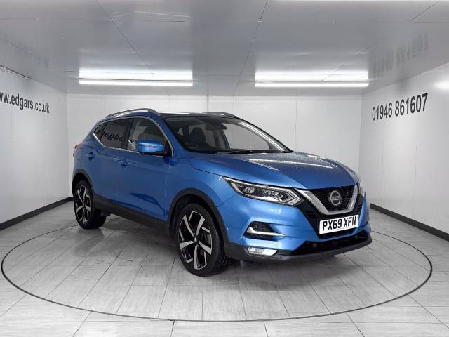 Nissan Qashqai 1.3 DiG-T 160 Tekna 5dr DCT Hatchback Petrol Blue