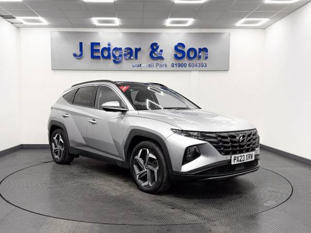 Hyundai TUCSON 1.6 TGDi Plug-in Hybrid Ultimate 5dr 4WD Auto Estate Petrol / Electric Hybrid Silver