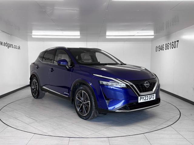 Nissan Qashqai 1.5 E-Power Tekna 5dr Auto Hatchback Petrol / Electric Hybrid Blue