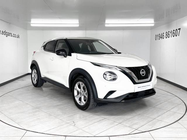 Nissan Juke 1.0 DiG-T 114 N-Connecta 5dr Hatchback Petrol White