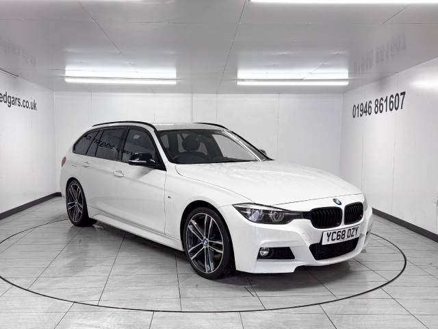 BMW 3 Series 2.0 320d M Sport Shadow Edition 5dr Step Auto Estate Diesel White