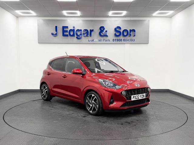 Hyundai i10 1.0 MPi Premium 5dr Auto Hatchback Petrol Red
