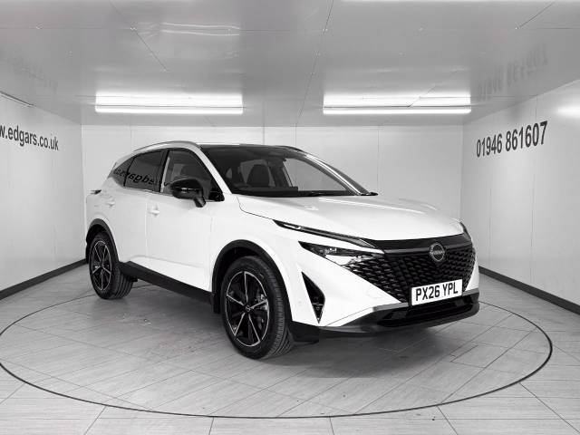 Nissan Qashqai 1.5 E-Power Tekna 5dr Auto Hatchback Petrol / Electric Hybrid White