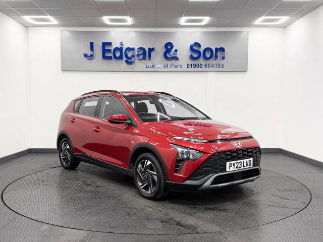 Hyundai BAYON 1.0 TGDi 48V MHEV SE Connect 5dr Hatchback Petrol Red