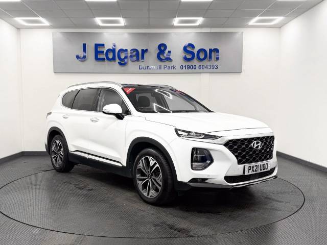 Hyundai SANTA FE 2.2 CRDi Premium SE 5dr 4WD Auto Estate Diesel White